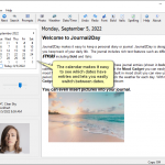 Journal2Day – Calendar