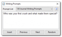 Journal2Day - Writing Prompts